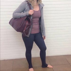 Lululemon Inkwell Denim wonderunders low rise